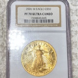 2006-W $50 Gold Eagle NGC - PF 70 ULTR CAM