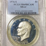 1976-S Eisenhower Dollar PCGS - PR69DCAM
