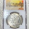 1897-S Morgan Silver Dollar NGC - BRILLIANT UNC