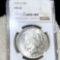 1923-S Silver Peace Dollar NGC - MS62