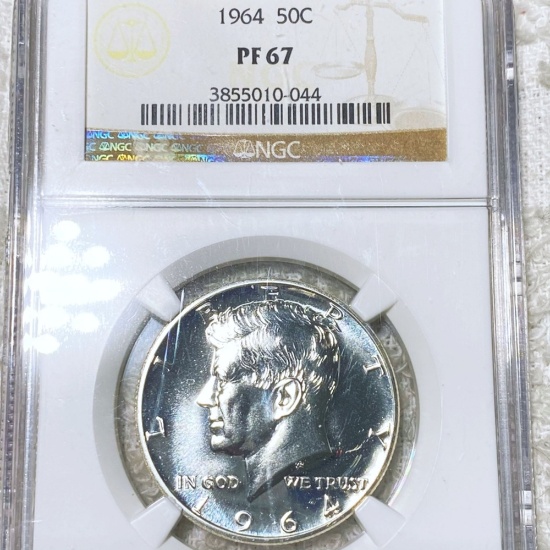 1964 Kennedy Half Dollar NGC - PF67