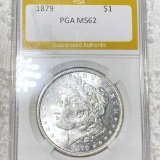 1879 Morgan Silver Dollar PGA - MS62