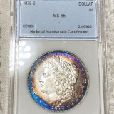 1878-S Morgan Silver Dollar NNC - MS65