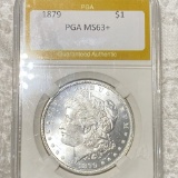 1879 Morgan Silver Dollar PGA - MS63+