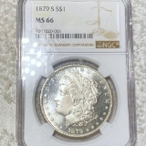 1879-S Morgan Silver Dollar NGC - MS66