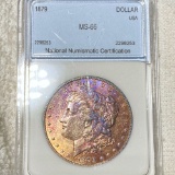 1879 Morgan Silver Dollar NNC - MS66