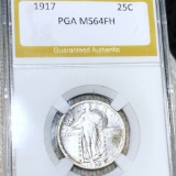 1917 Standing Liberty Quarter PGA - MS 64 FH