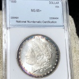 1880 Morgan Silver Dollar NNC - MS65+