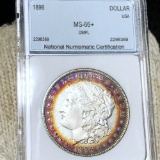 1896 Morgan Silver Dollar NNC - MS66+ DMPL