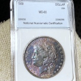 1900 Morgan Silver Dollar NNC - MS65