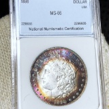 1898 Morgan Silver Dollar NNC - MS66