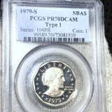 1979-S Susan B. Anthony Dollar PCGS - PR70DCAM