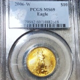 2006-W $10 Gold Eagle PCGS - MS69