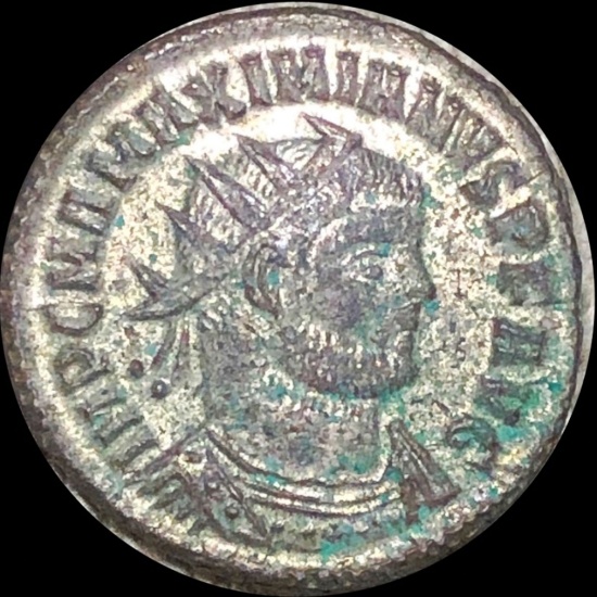 27 BC-476 AD Maximinus Ancient Coin CLOSE UNC