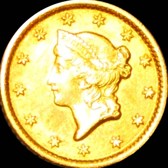 1853-O Rare Gold Dollar UNCIRCULATED