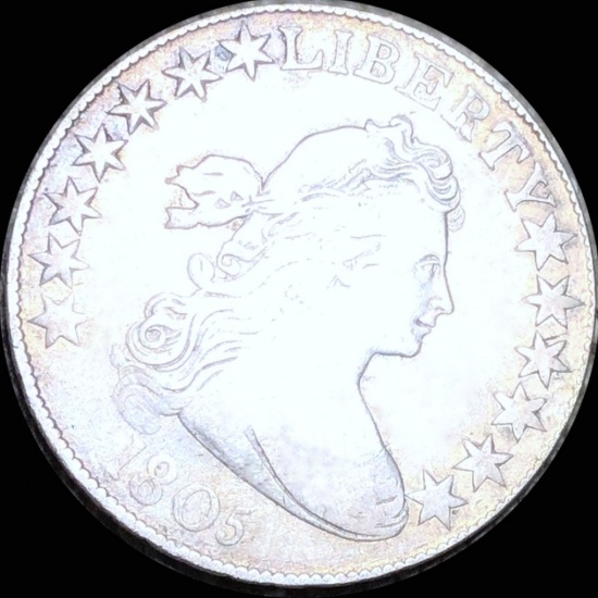 1805 Draped Bust Half Dollar NICELY CIRCULATED