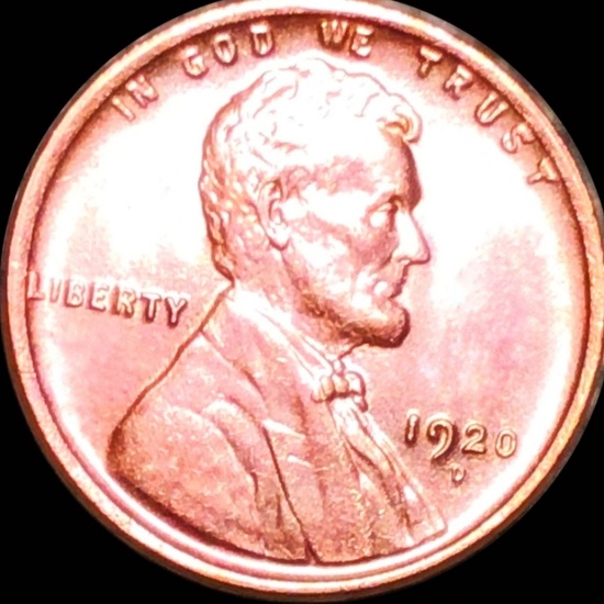 1920-D Lincoln Wheat Penny UNCIRCULATED