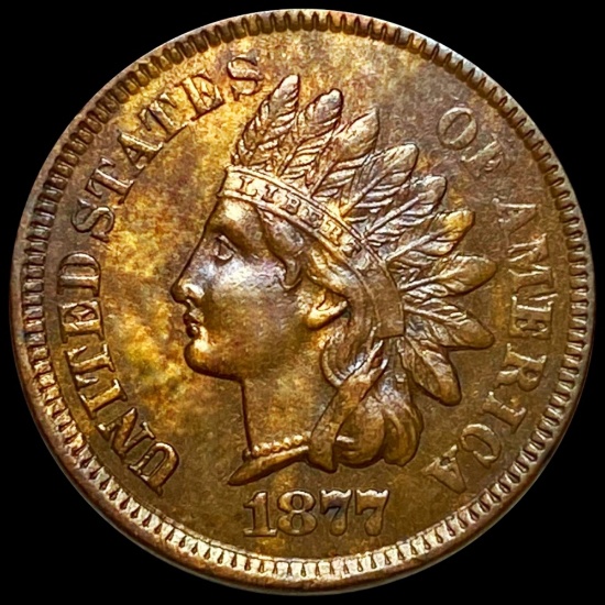 1877 Indian Head Penny CLOSELY UNCIRCULATED