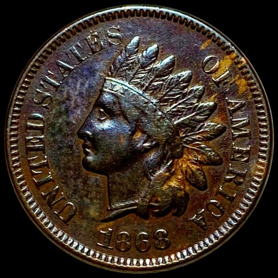 1868 Indian Head Penny CLOSELY UNCIRCULATED