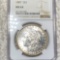1887 Morgan Silver Dollar NGC - MS64
