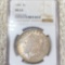 1891 Morgan Silver Dollar NGC - MS63