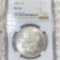 1889 Morgan Silver Dollar NGC - MS62