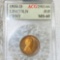 1934-D Lincoln Wheat Penny ACG - MS65