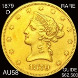 1879-O $10 Gold Eagle CHOICE AU