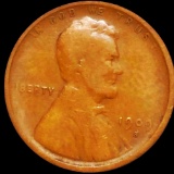 1909-S Lincoln Wheat Penny LIGHTLY CIRCULATED