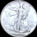 1928-S Walking Half Dollar ABOUT UNCIRCULATED