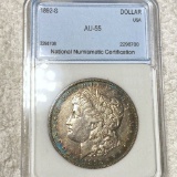 1892-S Morgan Silver Dollar NNC - AU55