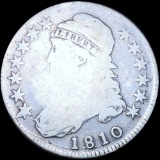 1810 Capped Bust Half Dollar NICELY CIRCULATED