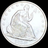 1858-O Seated Half Dollar UNCIRCULATED