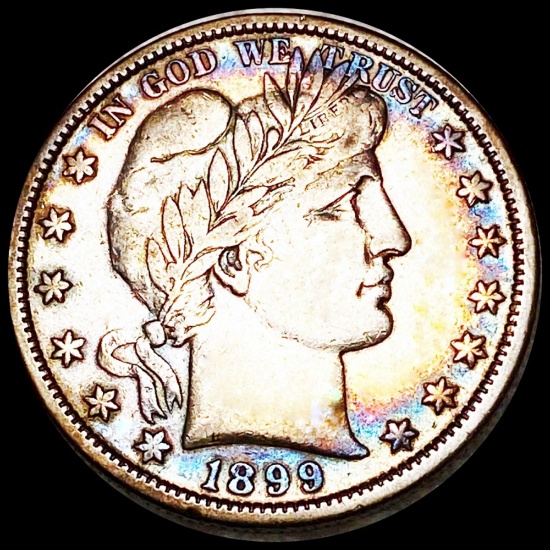 1899 Barber Half Dollar NEARLY UNCIRCULATED