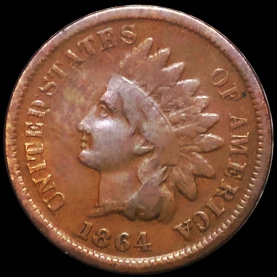 1864 Indian Head Penny NICELY CIRCULATED