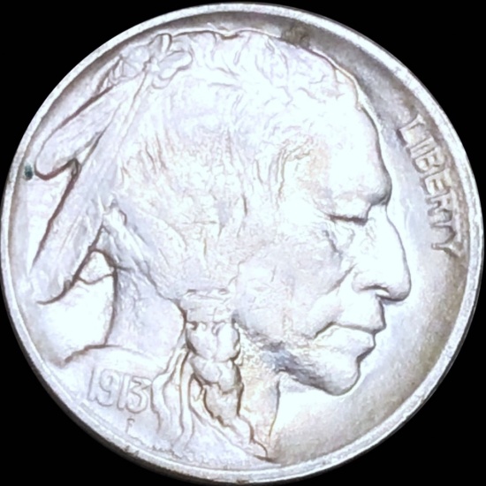 1913 Type 2 Buffalo Head Nickel LIGHTLY CIRCULATED