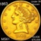 1863 $5 Gold Half Eagle UNCIRCULATED