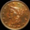 1841 Braided Hair Large Cent XF