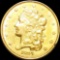 1834 $5 Gold Half Eagle CLOSELY UNC
