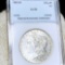 1882-O/S Morgan Silver Dollar NNC - AU58