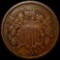 1865 Two Cent Piece XF