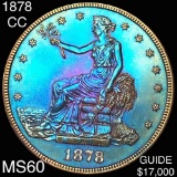 1878-CC Silver Trade Dollar UNCIRCULATED