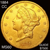 1884-CC $20 Gold Double Eagle UNCIRCULATED