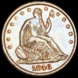 1846-O Seated Half Dollar UNCIRCULATED