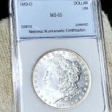 1883-O Morgan Silver Dollar NNC - MS65