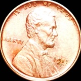1911-S Lincoln Wheat Penny UNCIRCULATED