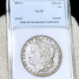 1896-O Morgan Silver Dollar NNC - AU55