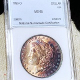 1899-O Morgan Silver Dollar NNC - MS65