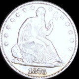 1876 Seated Half Dollar UNCIRCULATED