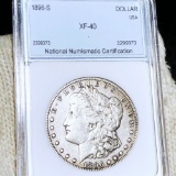 1896-S Morgan Silver Dollar NNC - XF40